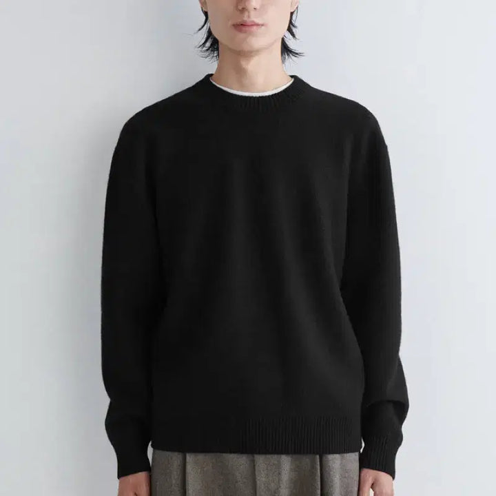 [BUNJANG] Cos Boiled Wool Crewneck Sweater L / cos 보일드 울 크루넥 스웨터 L