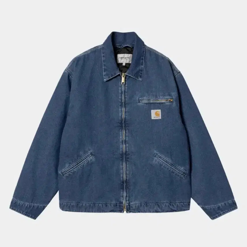 [BUNJANG] Carhartt WIP OG Detroit Jacket Blue Stone Washed / 칼하트WIPOG디트로이트자켓블루스톤워시드 (새상품)