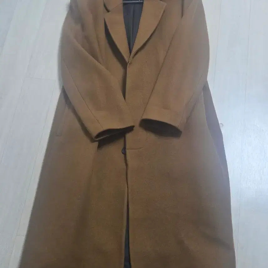 [BUNJANG] Insilence Wool Cashmere Coat Camel L Size / 인사일런스 울 캐시미어 코트 카멜  L사이즈