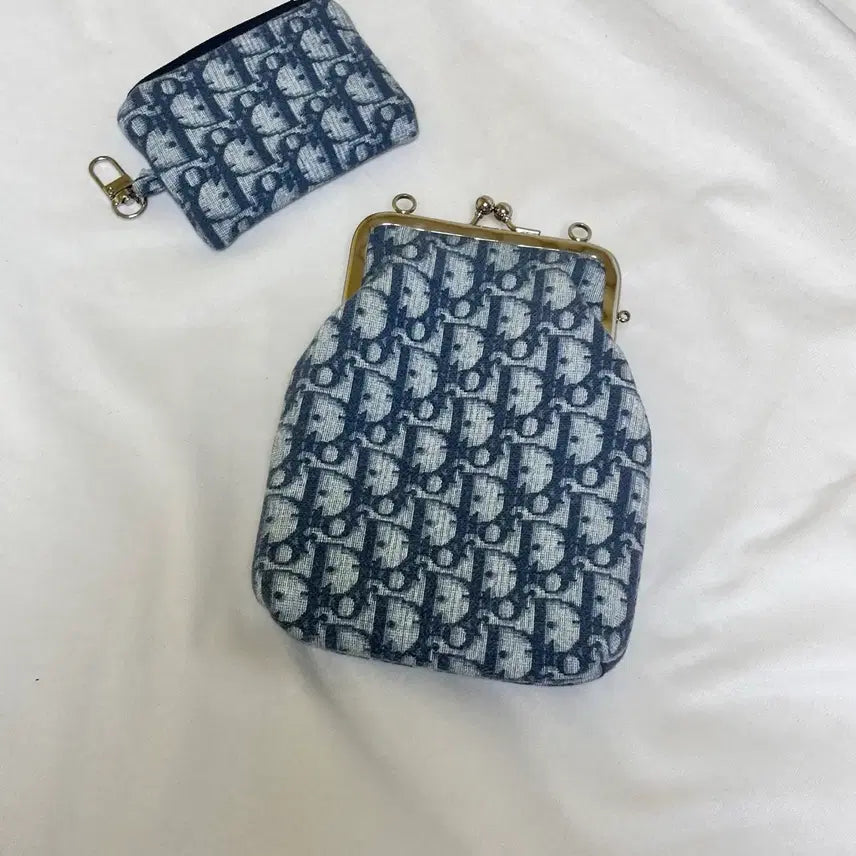 [BUNJANG] WHLE Dior Oblique Upcycled Bag &amp; Mini Pocket Set / whle 디올 오블리크 가방 +미니 포켓 세트