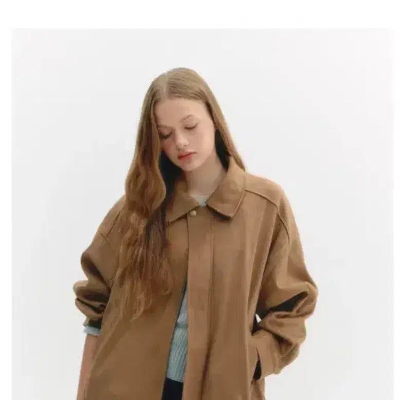 [BUNJANG] Archive J2U Suede Jacket / 아카이브제이투유 스웨이드 블루종 자켓