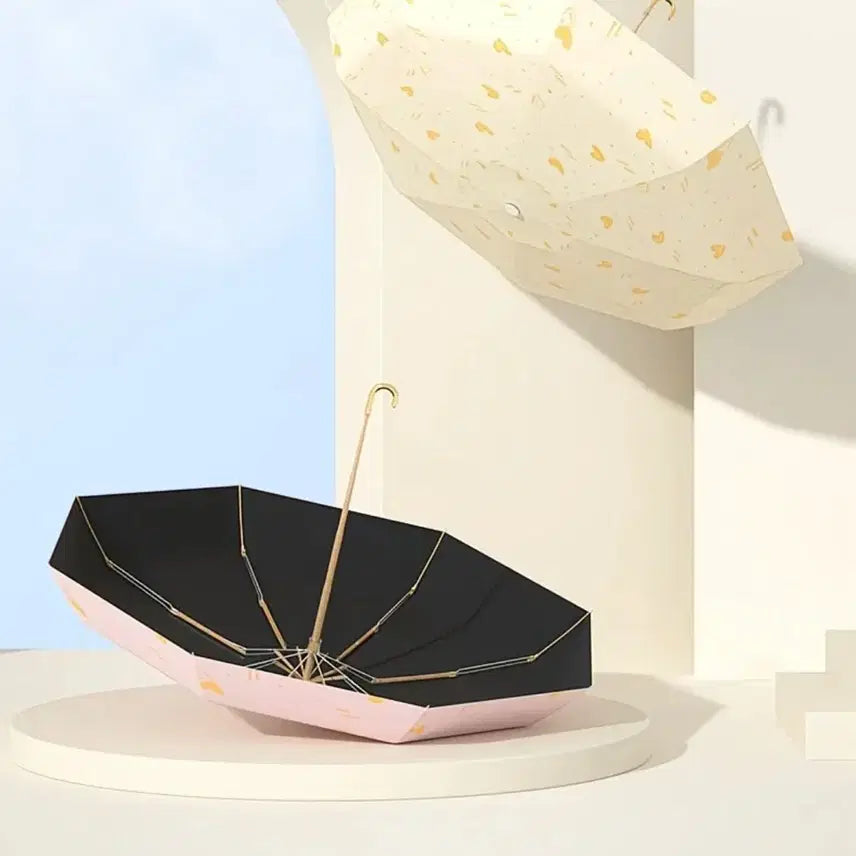 [BUNJANG] Heart Pattern Umbrella / 하트 패턴 양산 겸 우산