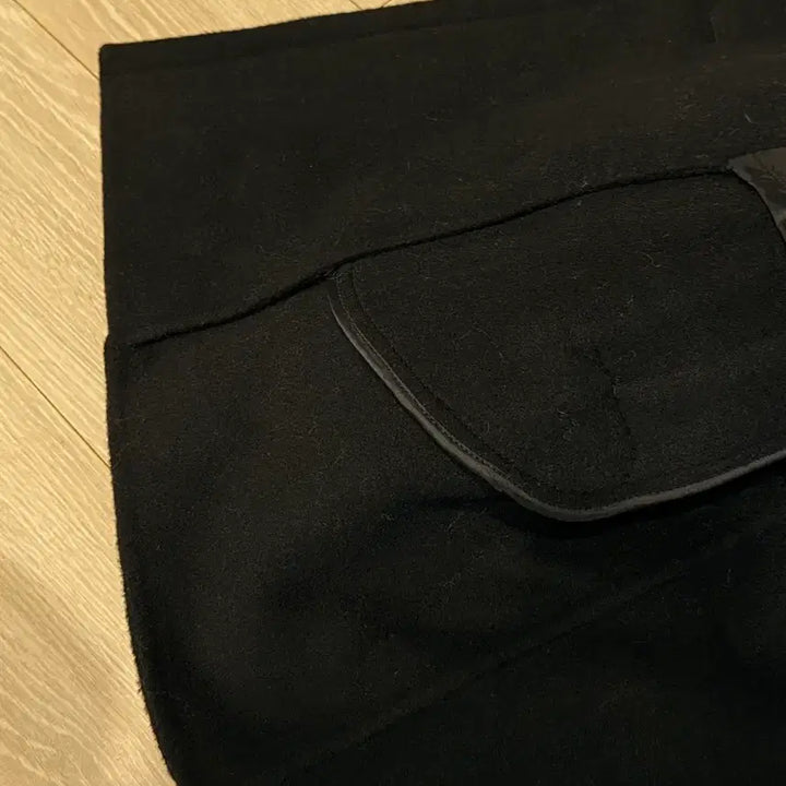 [BUNJANG] Maison Marais Black Double Coat / 메종 마레 블랙 더블 코트