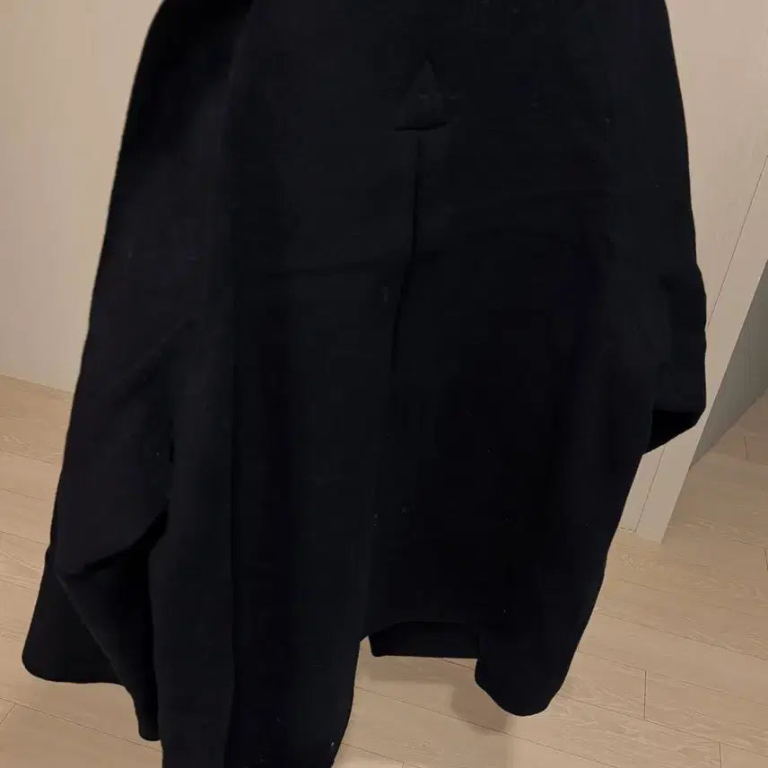 [BUNJANG] Maison Marais Black Double Coat / 메종 마레 블랙 더블 코트