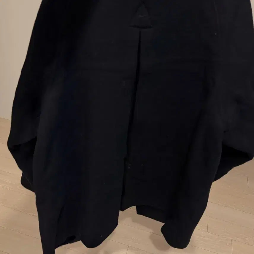 [BUNJANG] Maison Marais Black Double Coat / 메종 마레 블랙 더블 코트
