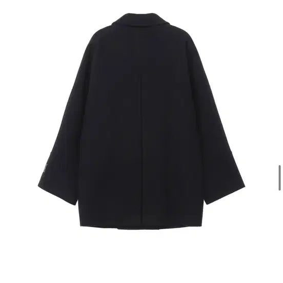 [BUNJANG] Maison Marais Black Double Coat / 메종 마레 블랙 더블 코트