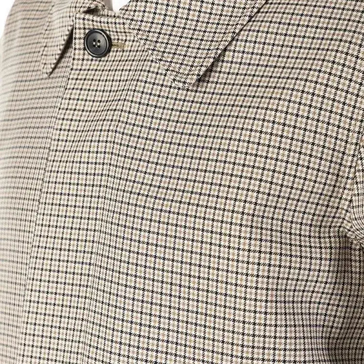 [BUNJANG] APC Men's Check Mac Coat M / APC 아페쎄 남성 체크 맥코트 M 새상품