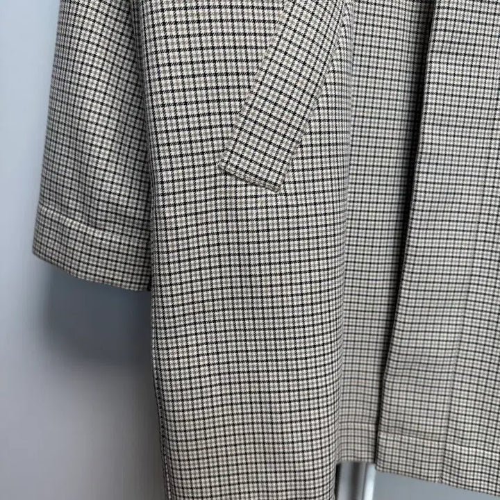 [BUNJANG] APC Men's Check Mac Coat M / APC 아페쎄 남성 체크 맥코트 M 새상품
