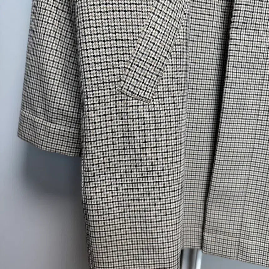 [BUNJANG] APC Men's Check Mac Coat M / APC 아페쎄 남성 체크 맥코트 M 새상품