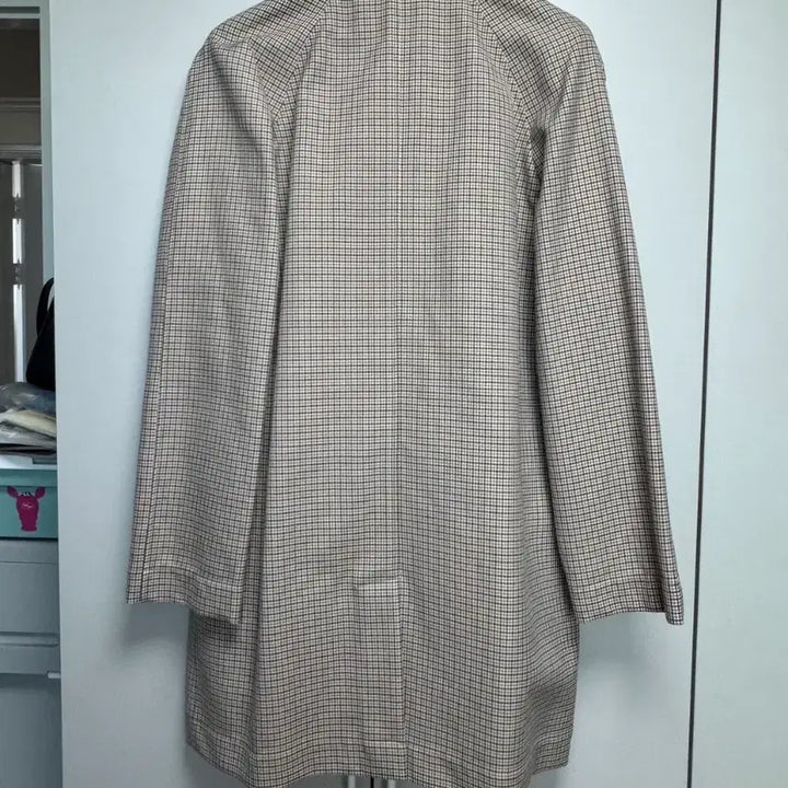 [BUNJANG] APC Men's Check Mac Coat M / APC 아페쎄 남성 체크 맥코트 M 새상품