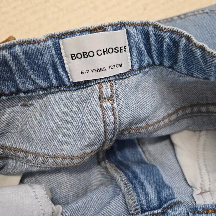 [BUNJANG] Bobo Choses Patch Denim Jeans (6-7y) / 보보쇼즈 패치 데님 청바지 6~7y