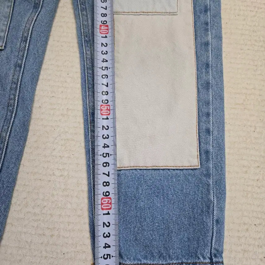 [BUNJANG] Bobo Choses Patch Denim Jeans (6-7y) / 보보쇼즈 패치 데님 청바지 6~7y
