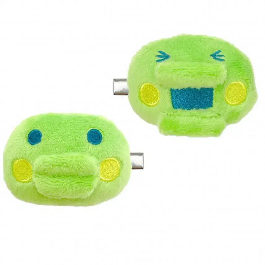 [SOLD OUT] (새상품) 다마고치 쿠치파치 주댕치 봉제 헤어핀 세트