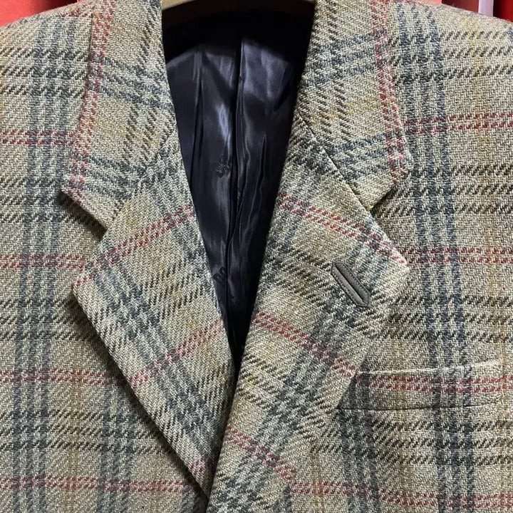 [BUNJANG] Daks Check Wool Jacket 105 / DAKS 닥스 체크 울 자켓 105