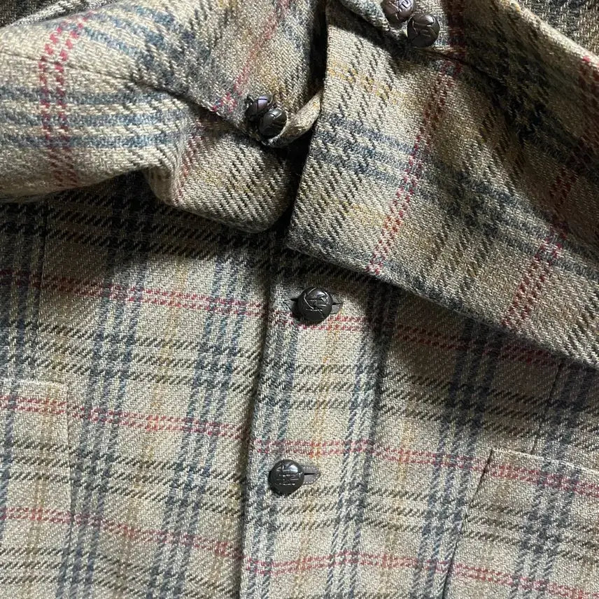 [BUNJANG] Daks Check Wool Jacket 105 / DAKS 닥스 체크 울 자켓 105