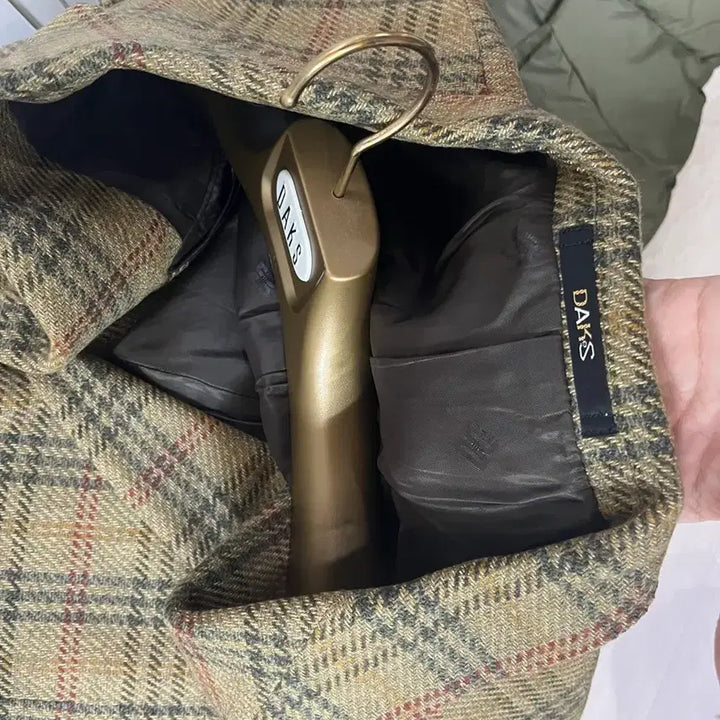 [BUNJANG] Daks Check Wool Jacket 105 / DAKS 닥스 체크 울 자켓 105