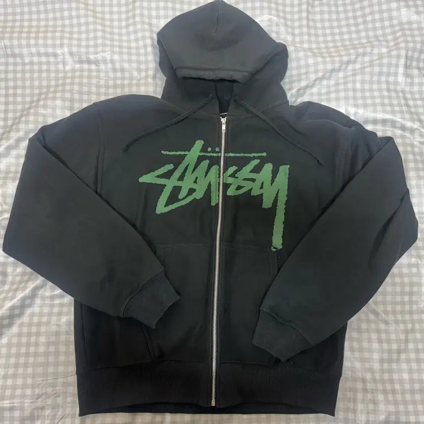 [BUNJANG] Stussy Venus Hoodie Zip-up Black XL / [XL] 스투시 비너스 후드집업 블랙