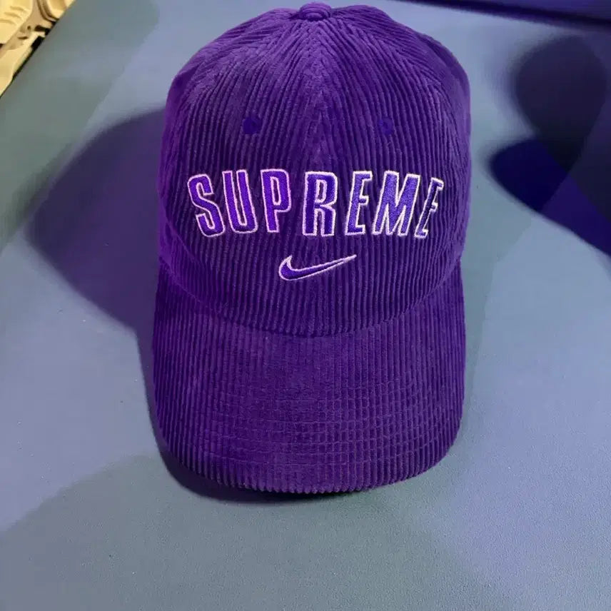 [BUNJANG] Supreme Nike Corduroy Cap Purple / 슈프림 X 나이키 코듀로이 볼캡 퍼플