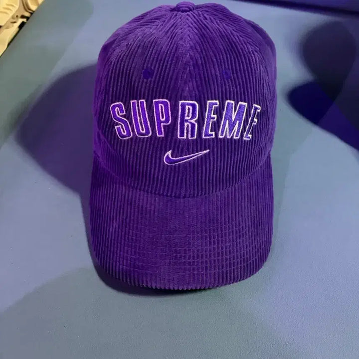 [BUNJANG] Supreme Nike Corduroy Cap Purple / 슈프림 X 나이키 코듀로이 볼캡 퍼플