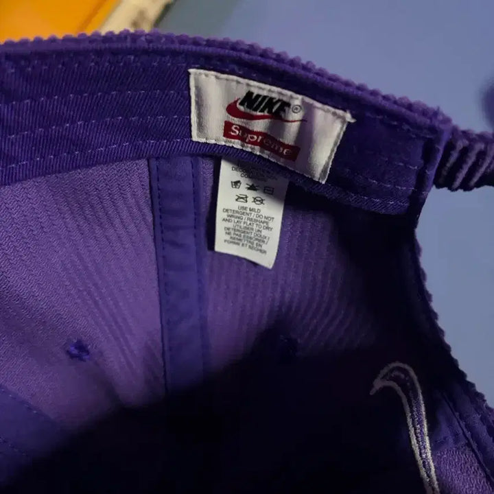 [BUNJANG] Supreme Nike Corduroy Cap Purple / 슈프림 X 나이키 코듀로이 볼캡 퍼플
