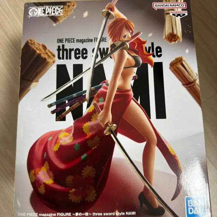 [BUNJANG] One Piece Nami Sando-ryu Figure / 원피스 삼도류 나미 피규어