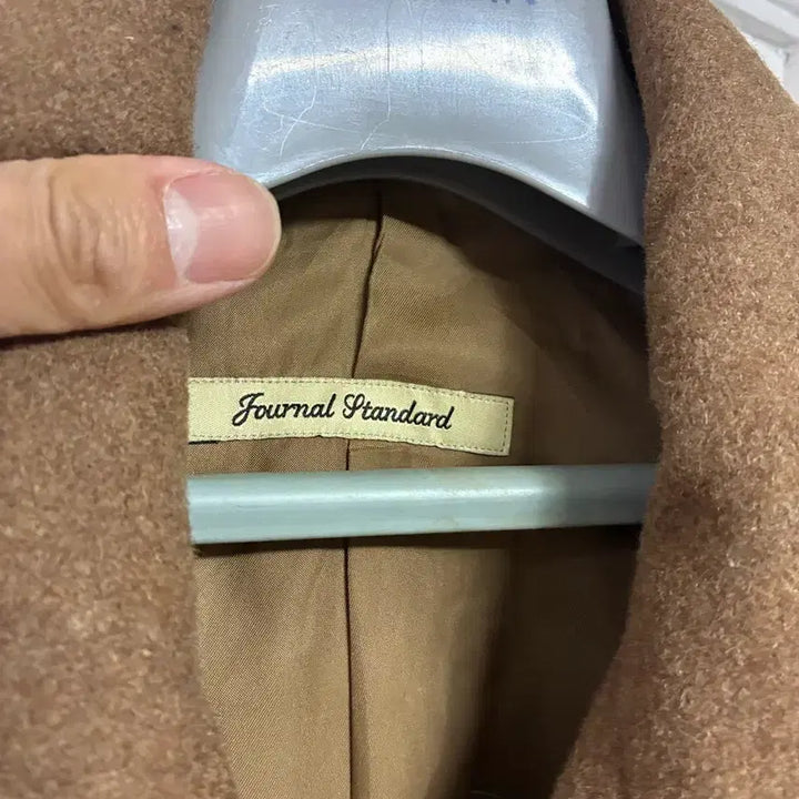 [BUNJANG] Journal Standard Brown Pea Coat / 100-103 저널 스탠다드 브라운 피코트
