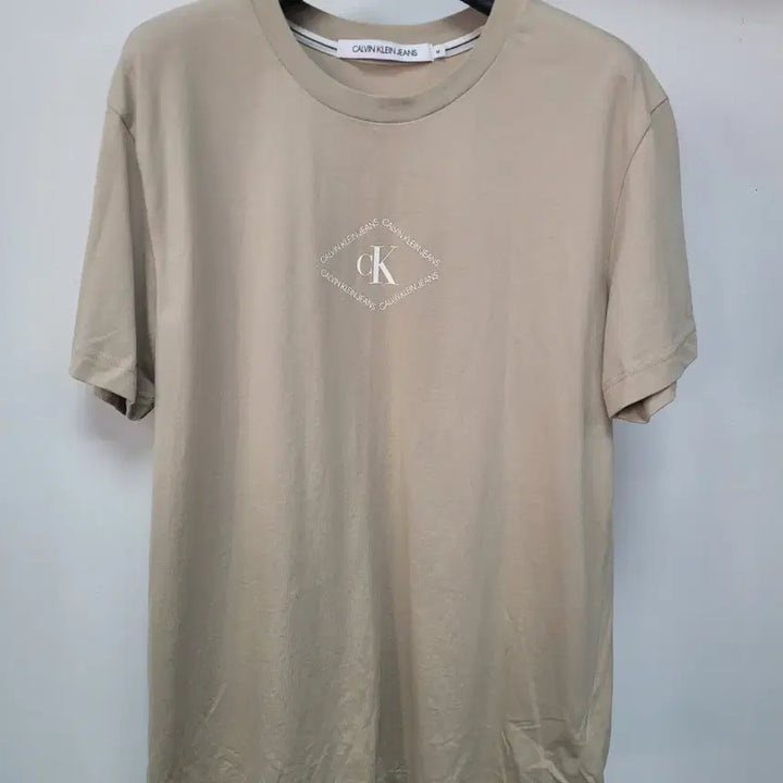 [BUNJANG] Calvin Klein Black Logo T-shirt / 캘빈클라인 블랙 로고 반팔 티셔츠