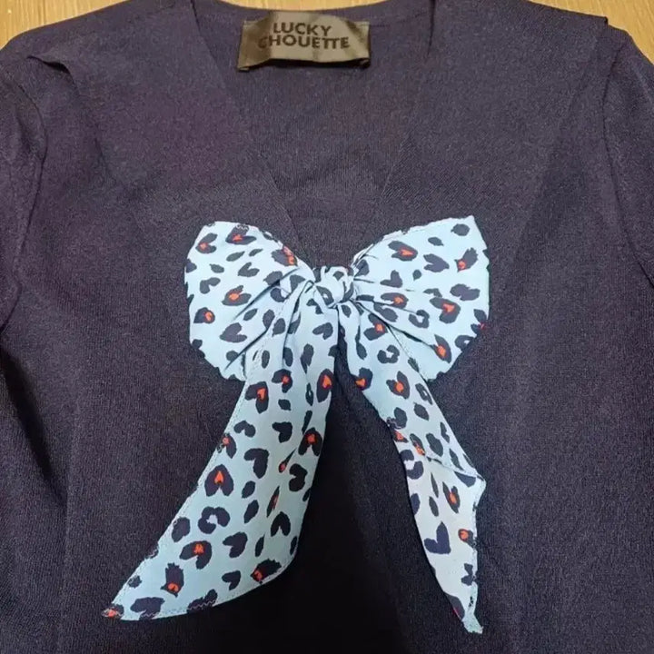 [BUNJANG] Lucky Chouette Navy Blouse 38 / 럭키슈에뜨 38