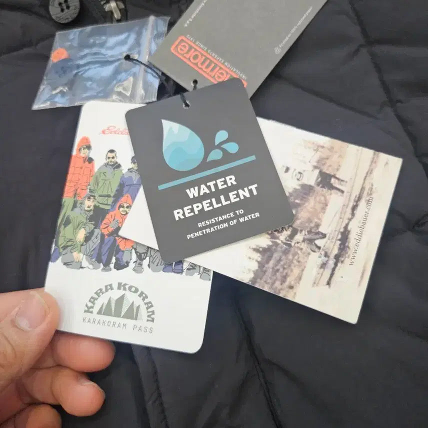 [BUNJANG] Eddie Bauer Black Karakoam Padded Jacket XL / [최종할인/새상품] 에디바우어 블랙 카라코람 패딩 XL 105