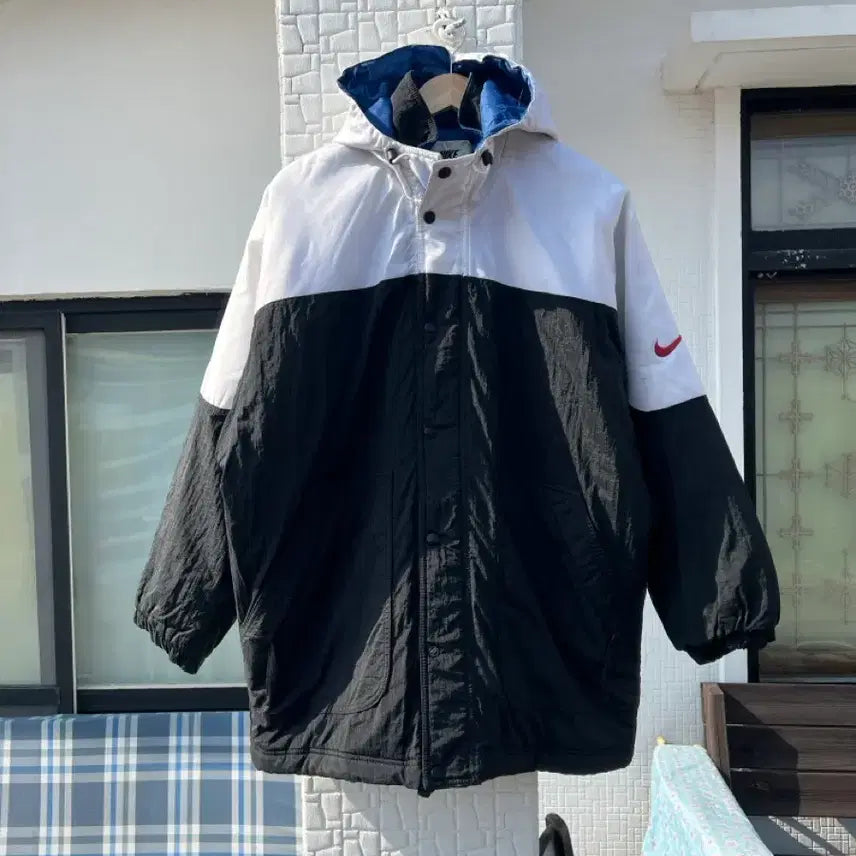 [BUNJANG] Nike 90s Old School Quilted Parka / 90s 나이키 올드스쿨 누빔 파카