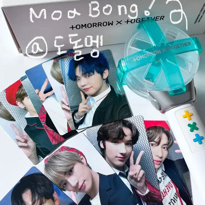 [BUNJANG] TXT MOA Bong + Official Photocard + Official Goods Bundle Set / 투바투 모아봉 + 공식포카 + 공식 굿즈 (택배비 포함)