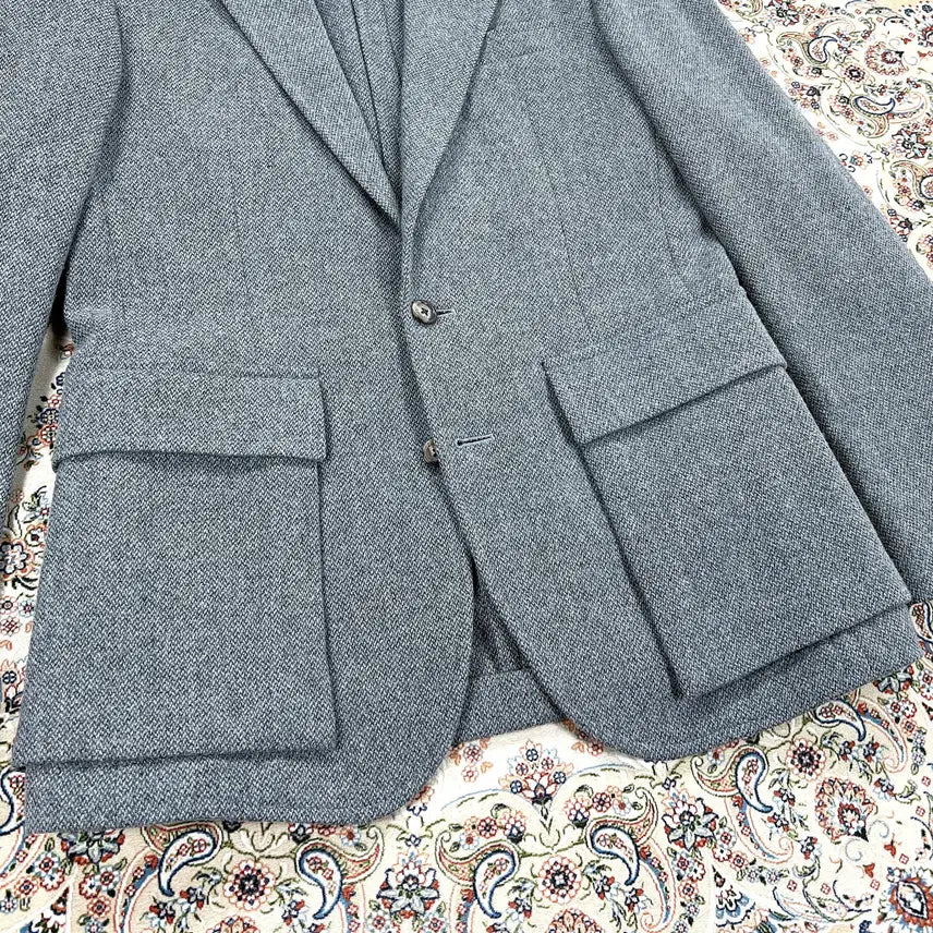 [BUNJANG] Polo Ralph Lauren RL67 Grey Tweed Jacket / [A+등급 95-100] 폴로랄프로렌 그레이 울 트위드 RL67자켓