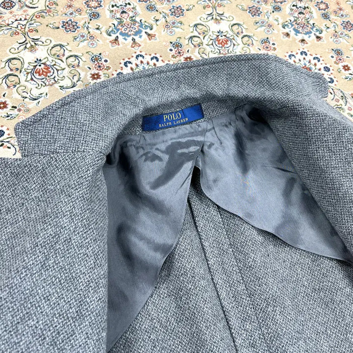 [BUNJANG] Polo Ralph Lauren RL67 Grey Tweed Jacket / [A+등급 95-100] 폴로랄프로렌 그레이 울 트위드 RL67자켓