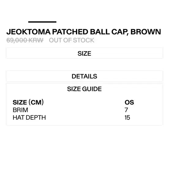 [BUNJANG] OPEN YY Red Horse Ball Cap / 새상품 OPEN YY 오픈와이와이 적토마 볼캡