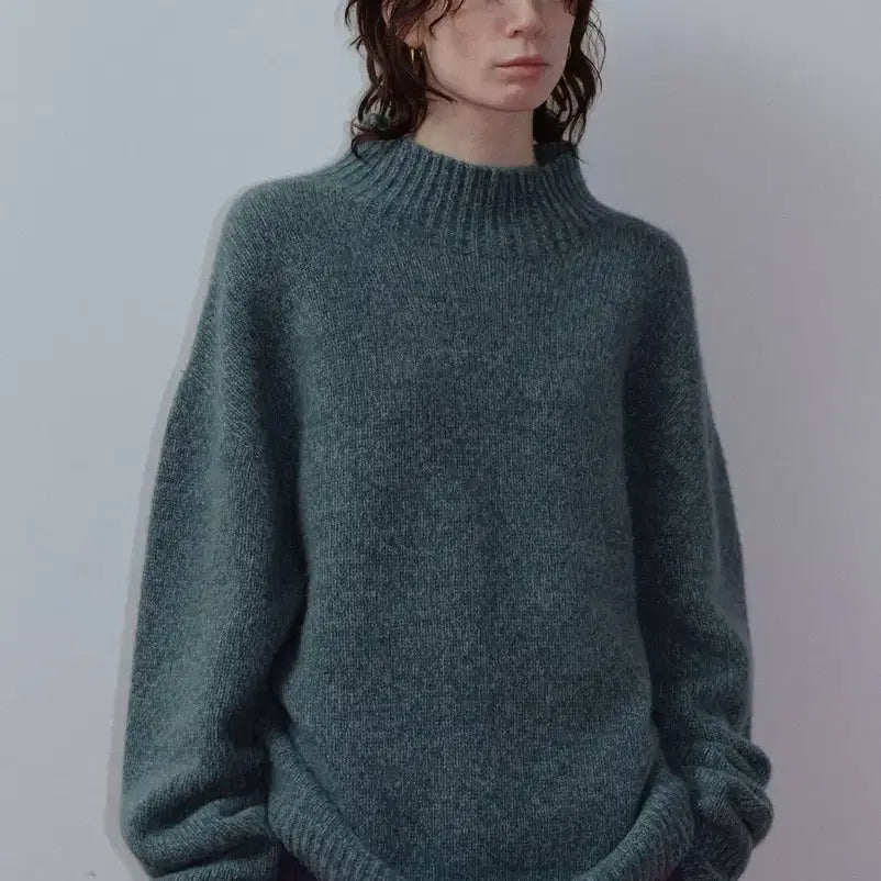 [BUNJANG] Ethos Alpaca Turtleneck Knit Sweater / Ethos 알파카 터틀넥 니트 딥그림