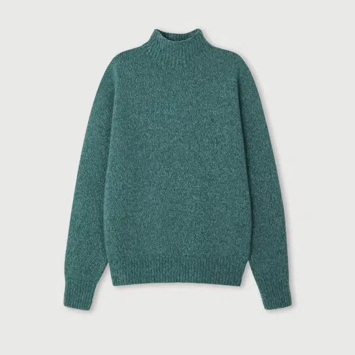 [BUNJANG] Ethos Alpaca Turtleneck Knit Sweater / Ethos 알파카 터틀넥 니트 딥그림