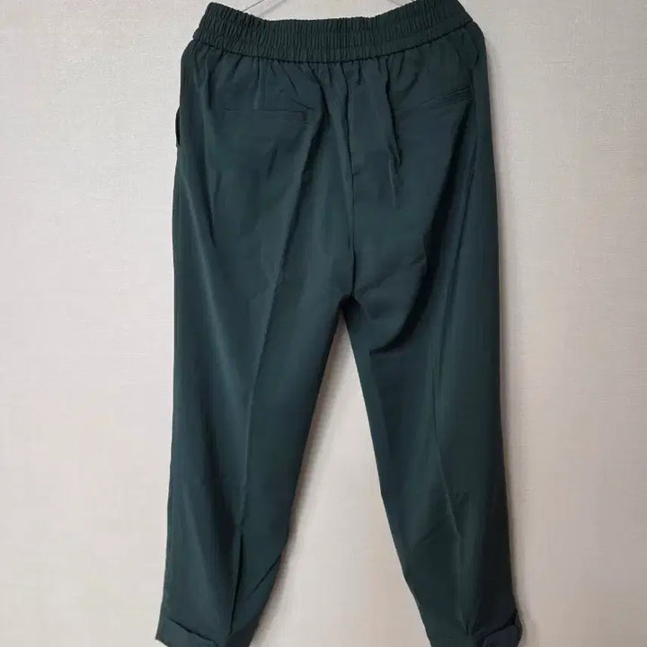 [BUNJANG] Spring Dark Green Jogger Pants 77 / 봄 조거 스타일 팬츠 77
