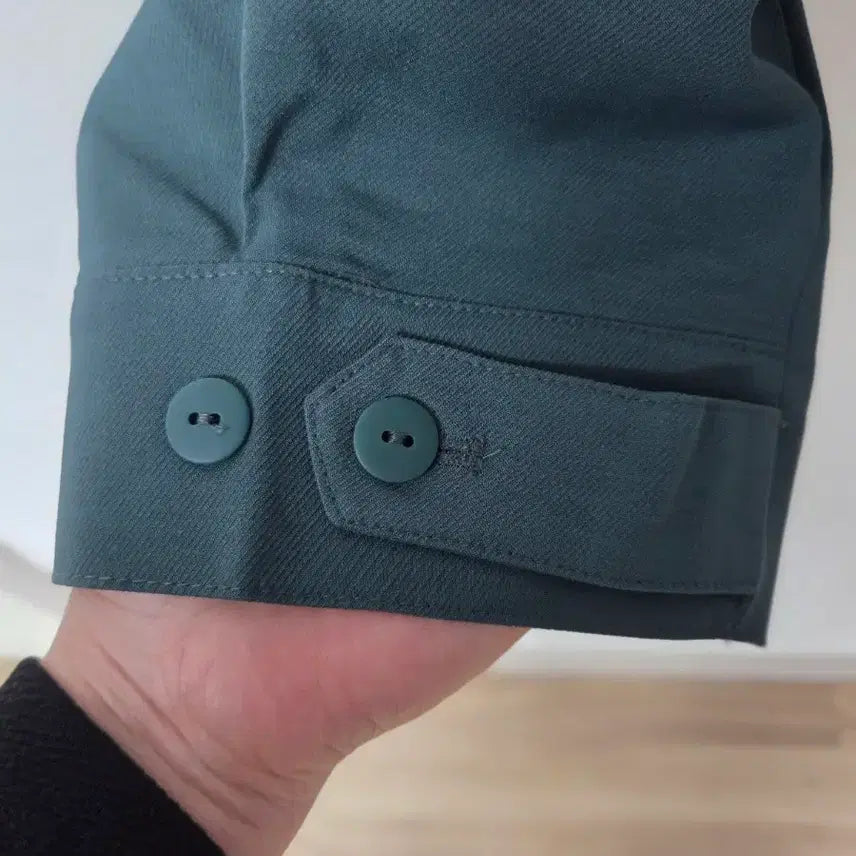 [BUNJANG] Spring Dark Green Jogger Pants 77 / 봄 조거 스타일 팬츠 77