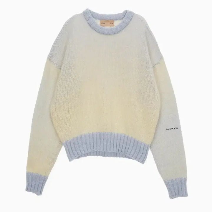 [BUNJANG] Matin Kim Gradient Knit Pullover / 마뗑킴 마뗑 그라데이션 니트 풀오버, 봄에 단품도 예뻐요