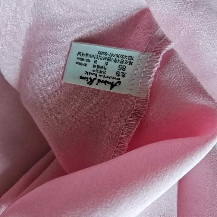 [BUNJANG] Andre Kim Pink Silk Slip / 앙드레김 브랜드 핑크색 슬립 새상품