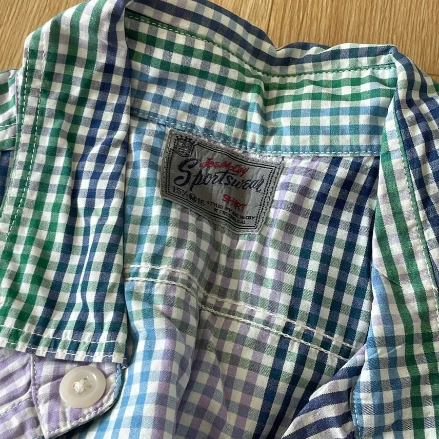 [BUNJANG] Joe McCoy Multi Check Pattern Shirt / 조맥코이 멀티셔츠