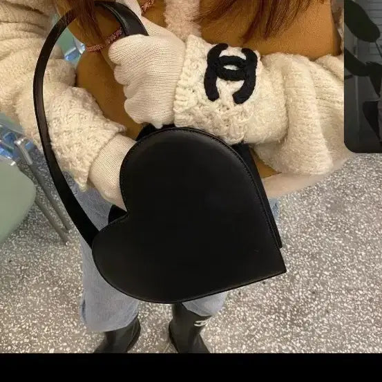 [BUNJANG] Pepper YoonYoon Heart Bag / 페퍼윤윤 하트백