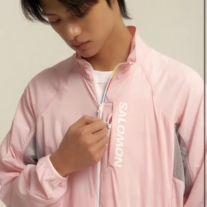 [BUNJANG] Salomon Aerotect Hybrid Jacket Pink / 살로몬 에어로텍트 하이브리드 자켓 핑크