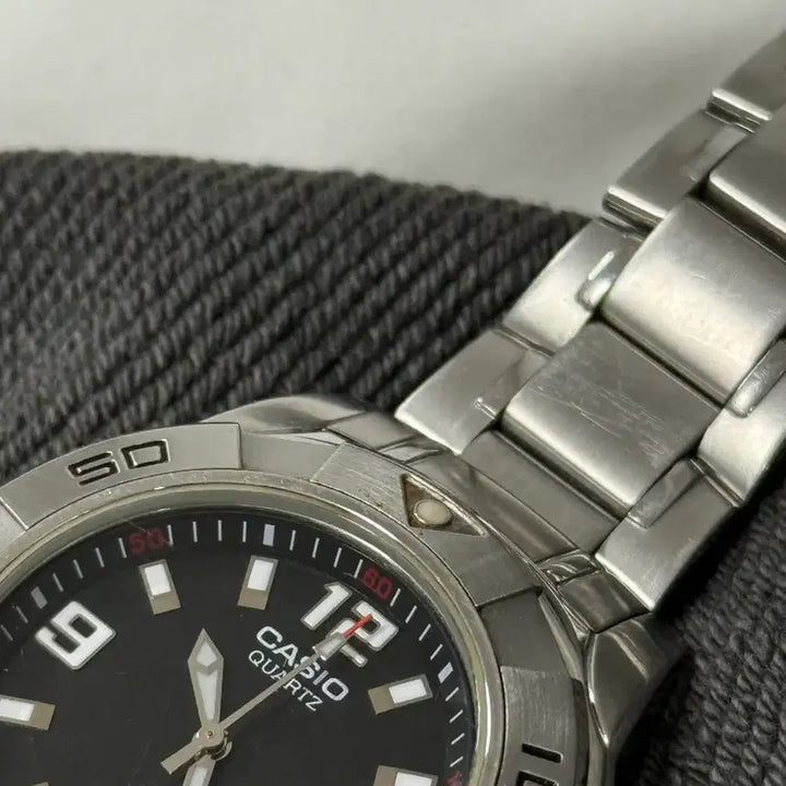 [BUNJANG] Casio MDV-100D Silver Watch / 빈티지 카시오 은새치 MDV-100D 밀리터리/세이코/시티즌/해밀턴