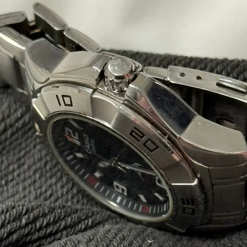 [BUNJANG] Casio MDV-100D Silver Watch / 빈티지 카시오 은새치 MDV-100D 밀리터리/세이코/시티즌/해밀턴