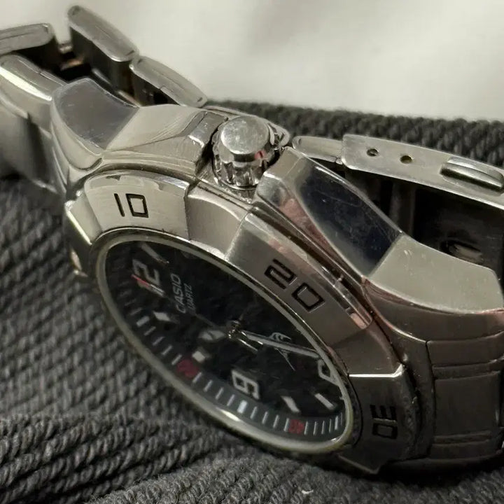 [BUNJANG] Casio MDV-100D Silver Watch / 빈티지 카시오 은새치 MDV-100D 밀리터리/세이코/시티즌/해밀턴