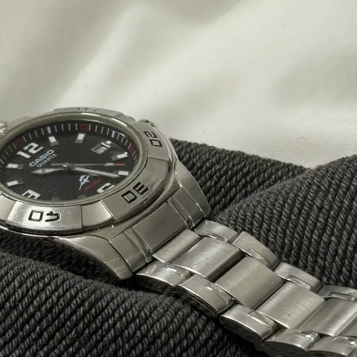 [BUNJANG] Casio MDV-100D Silver Watch / 빈티지 카시오 은새치 MDV-100D 밀리터리/세이코/시티즌/해밀턴