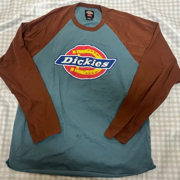 [BUNJANG] Supreme x Dickies Raglan Long Sleeve Top Dark Slate XL / [XL]슈프림 x 디키즈 래글런 롱슬리브 탑 다크 슬레이트