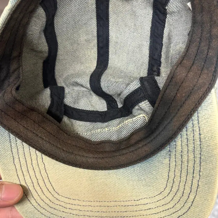 [BUNJANG] Supreme Washed Chino Twill Camp Cap Dirty Indigo / [OS] 슈프림 워시드 치노 트윌 캠프캡 더티 인디고