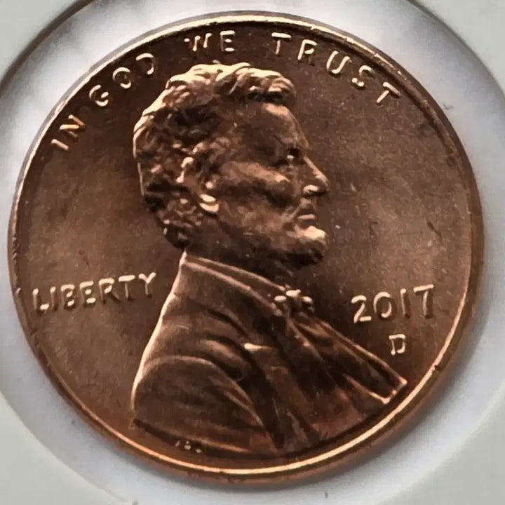 [BUNJANG] Lincoln 1 Cent 2017 Penny Set / 링컨 1센트 2017년도 미사용 2종 세트 페니